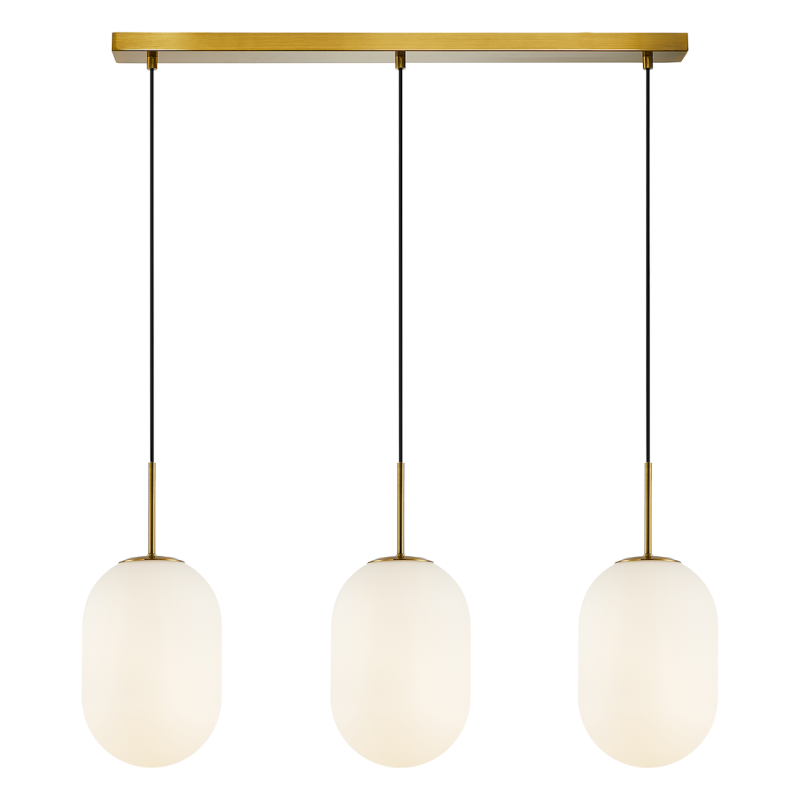 ALIAS GOLD Hanging Lamp 3xE14