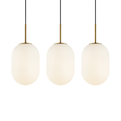 ALIAS GOLD Hanging Lamp 3xE14