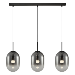 ALIAS BLACK hanging lamp 3xE14