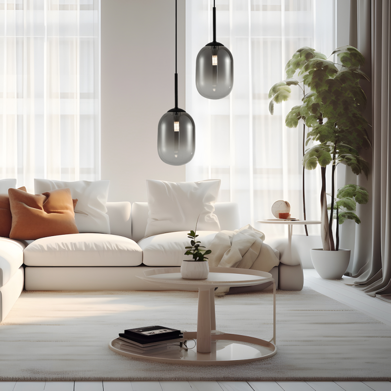 Lámpara colgante ALIAS BLACK 1xG9 fi 120