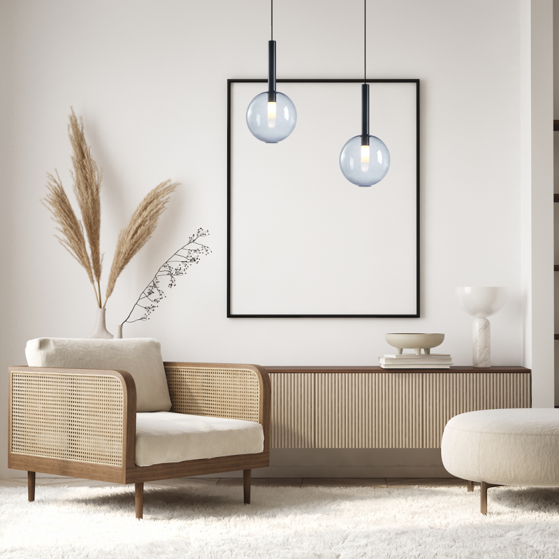 NIKO BLACK Hanging Lamp 1xG9 fi 200