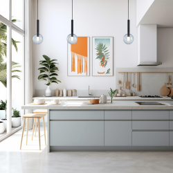 Підвісна лампа NIKO BLACK 1xG9 діаметр 150