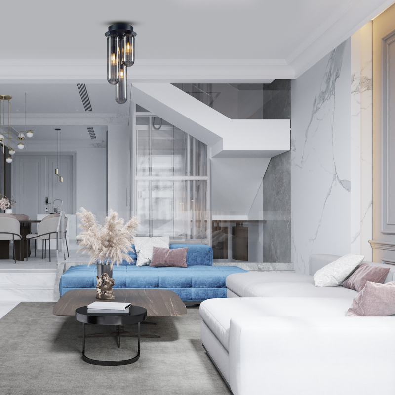 Стельова лампа PAX BLACK 3xG9