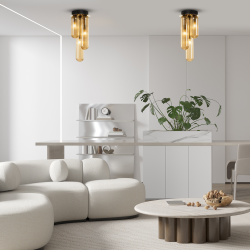 PAX GOLD ceiling lamp 3xG9