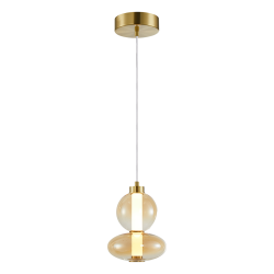 DAPHNE AMBER 12W pendant lamp
