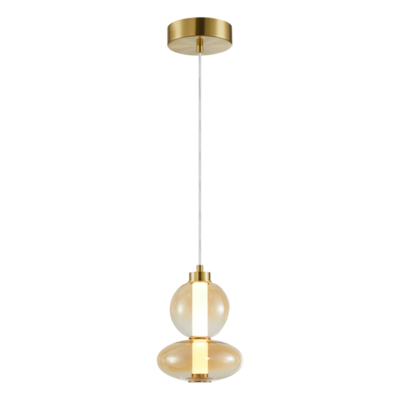 DAPHNE AMBER 12W pendant lamp