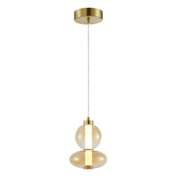 DAPHNE AMBER 12W pendant lamp