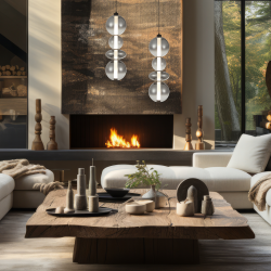 DAPHNE SMOKED Pendant Lamp 36W