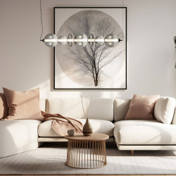 DAPHNE SMOKED 40W pendant lamp