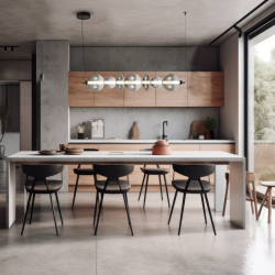 DAPHNE SMOKED 40W pendant lamp