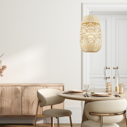 Підвісна лампа ARONA NATURAL 1xE14 діаметр 400