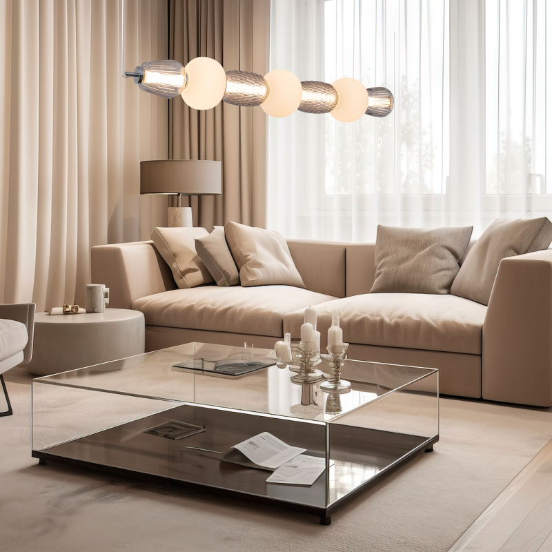 Hängelampe CARO SMOKED 42W LED