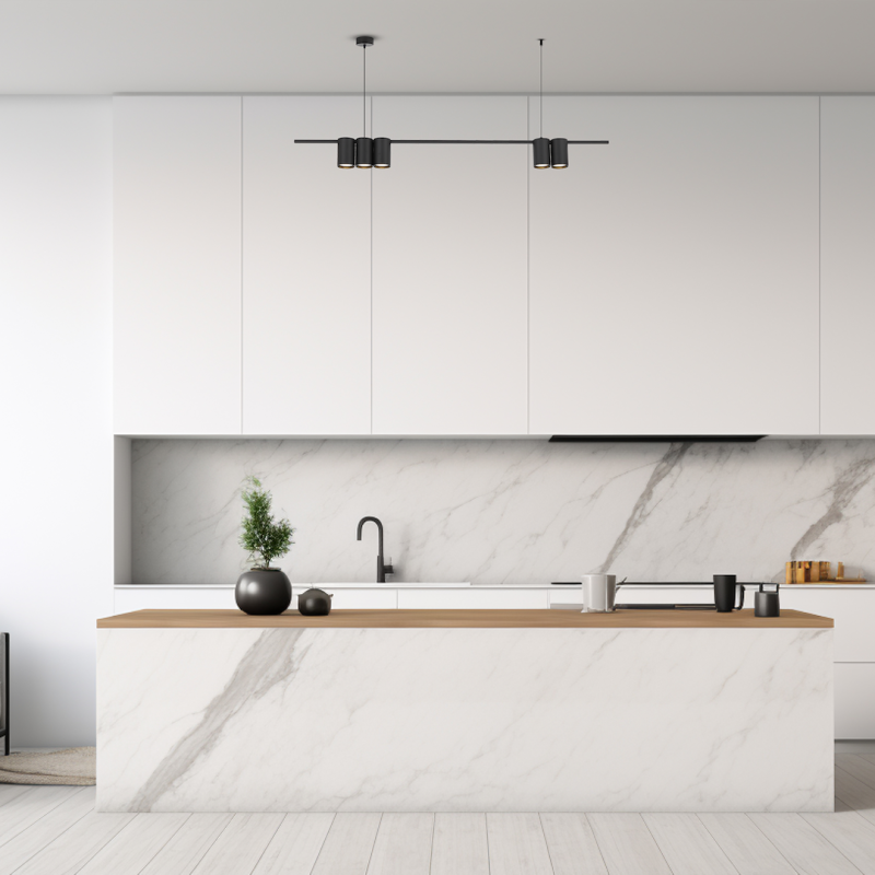 GENESIS BLACK pendant lamp (bar) 5xGU10