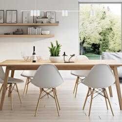 Genesis 7xGU10 White Hanging Lamp (Bar)