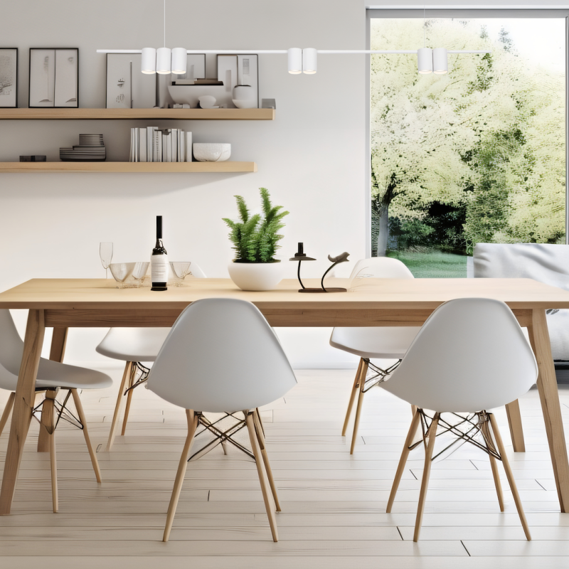 Genesis 7xGU10 White Hanging Lamp (Bar)