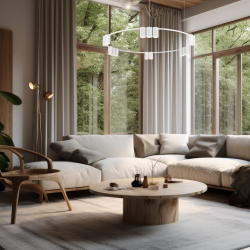 Pendant lamp (circle) Genesis 15xGU10 White