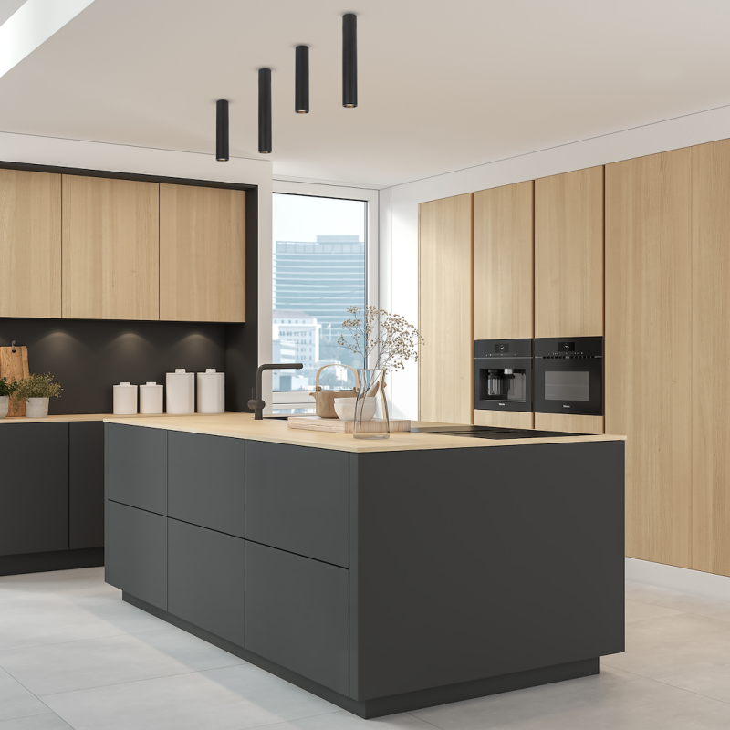 GENESIS SPOT SCHWARZ 1xGU10 30cm