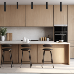 GENESIS SPOT BLACK 1xGU10 30см