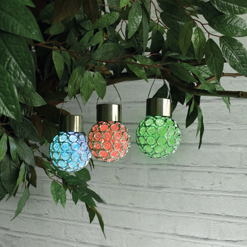 Лампа Сонячна Ring RGB IP44