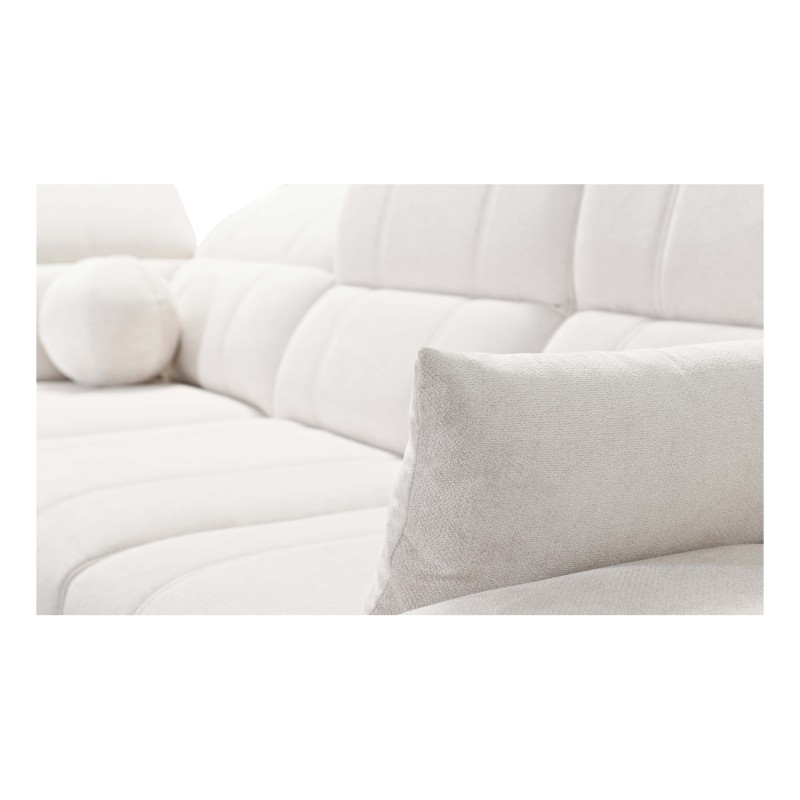 Ecksofa Ballagio XII Mix mit Schlaffunktion und Relax - Geflecht, Spring 1116
