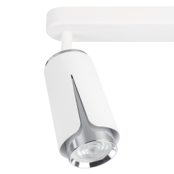 Flower Chrome Spot 3xGU10 White