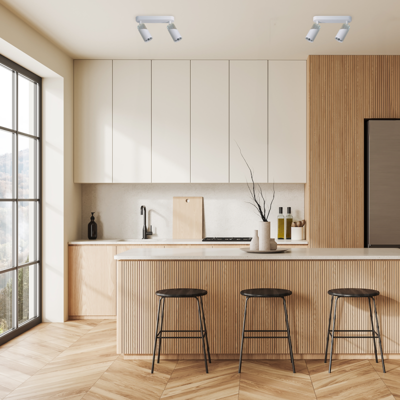 NEO WEISS CHROM SPOT 2xGU10