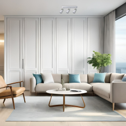 NEO WEIß CHROM SPOT 3xGU10