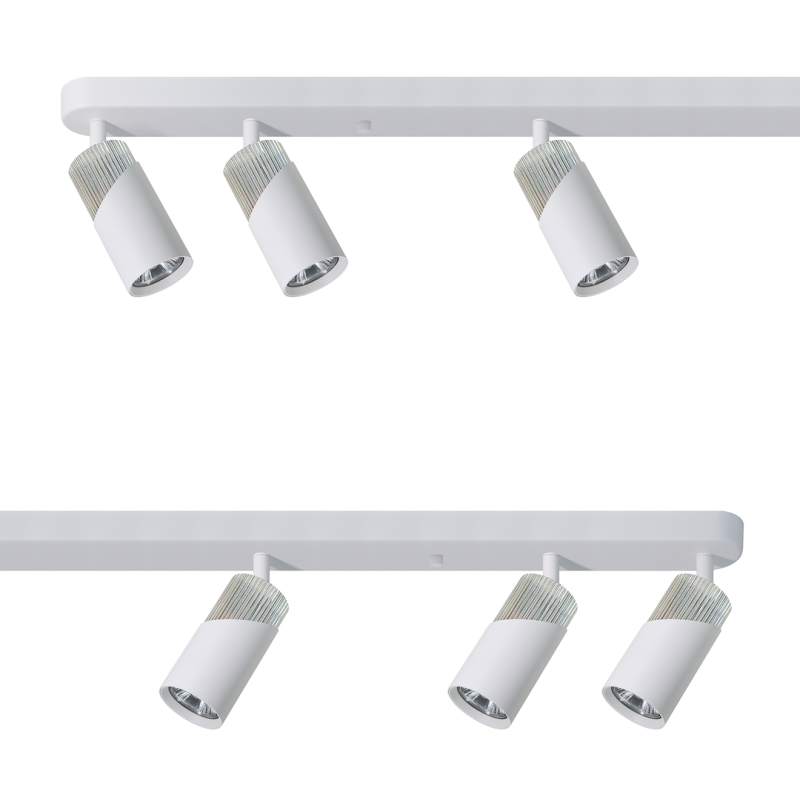 НЕО БІЛИЙ ХРОМ СПОТ 6xGU10