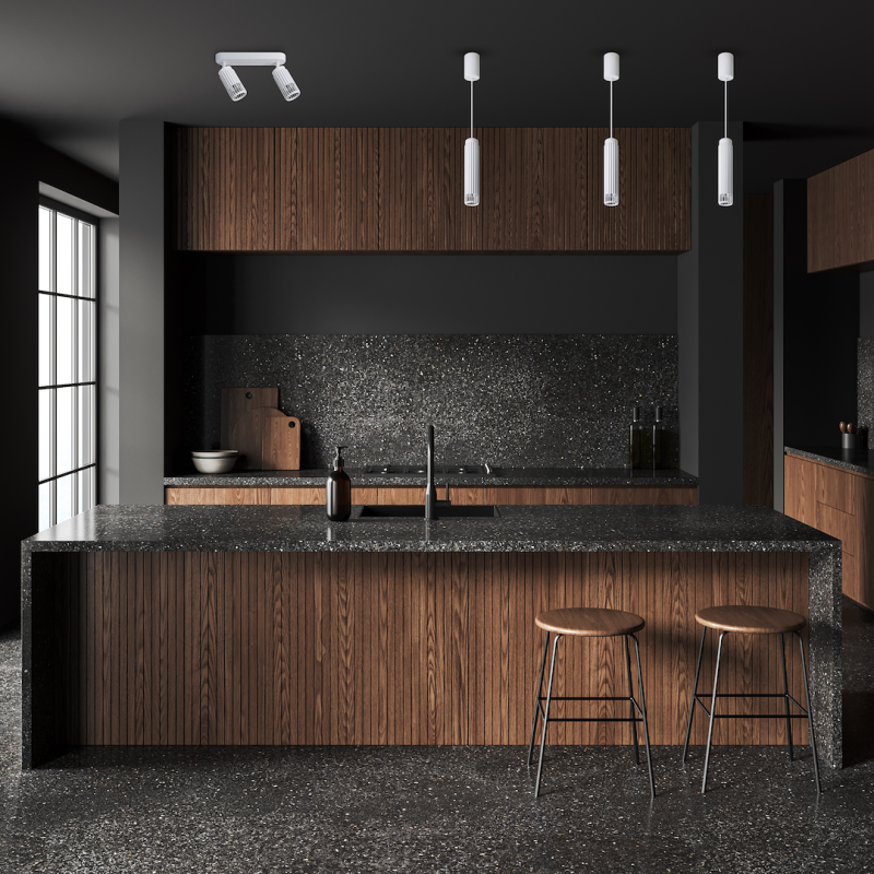 VERTICAL WHITE HÄNGELEUCHTE 1xGU10