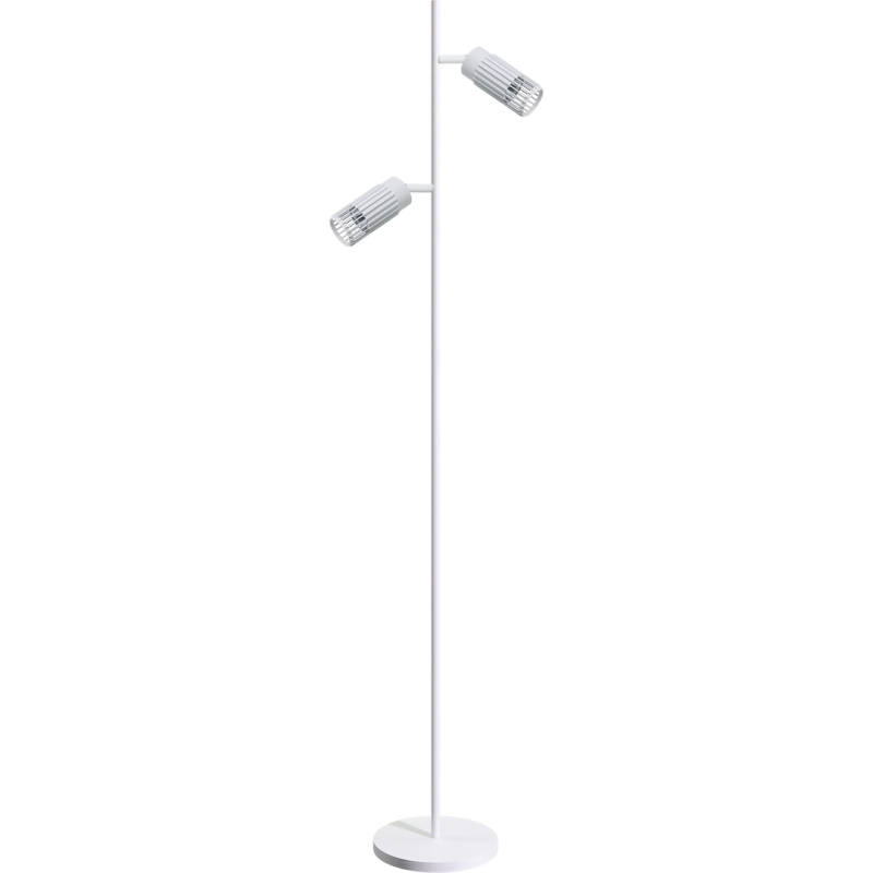 VERTICAL WHITE FLOOR LAMP 1xGU10