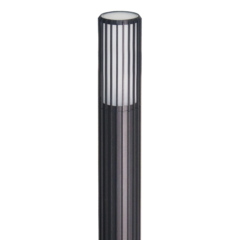 VERTICAL BLACK GARTENLAMPE 1xGU10 IP44