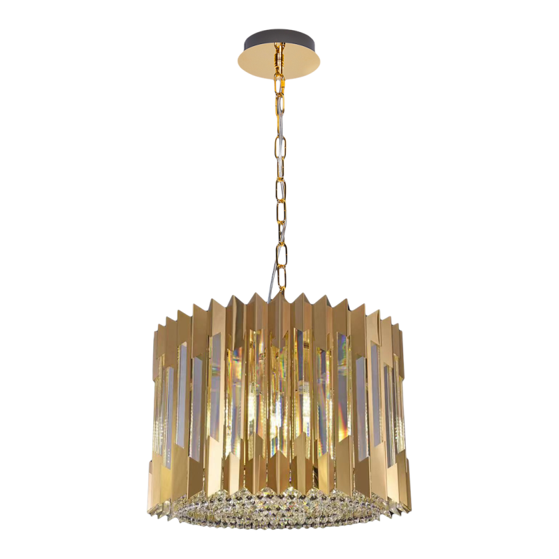 RITZ GOLD Chandelier 7xE14