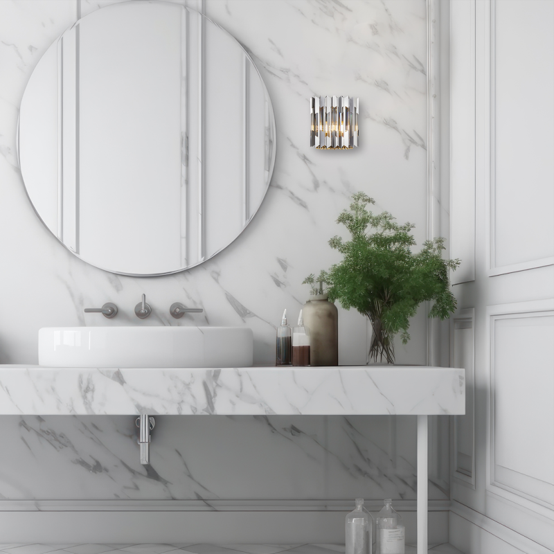 Aplique RITZ CROMO 2xE14