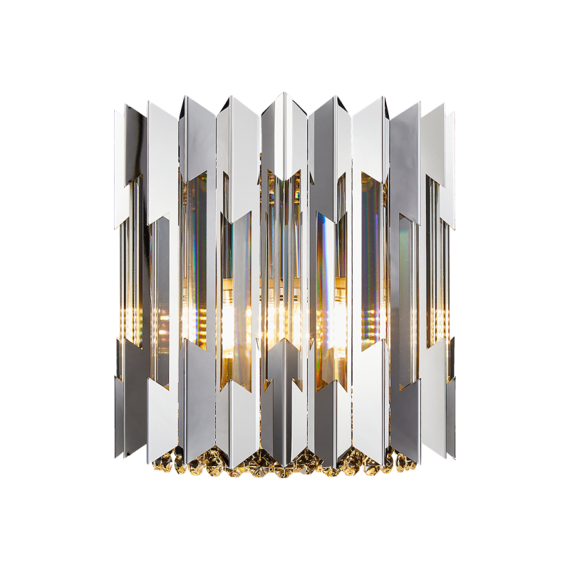 Aplique RITZ CROMO 2xE14