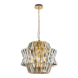 Kronleuchter CROWN GOLD 12xE14