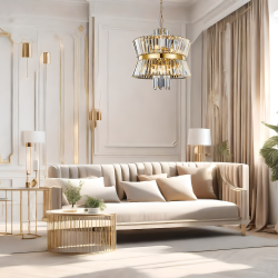 Люстра AURELIA GOLD 12xE14