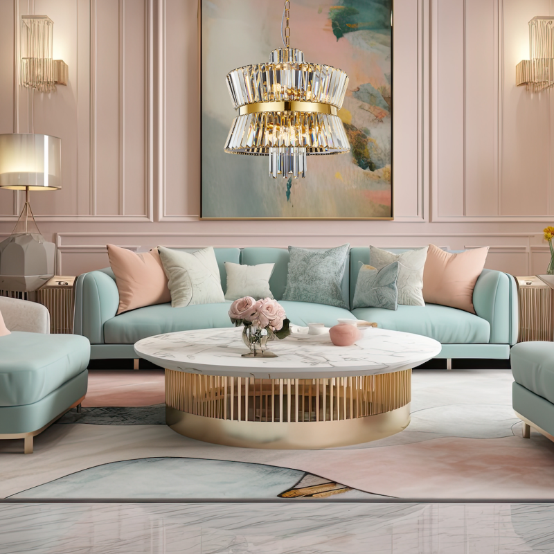 Kronleuchter AURELIA GOLD 12xE14