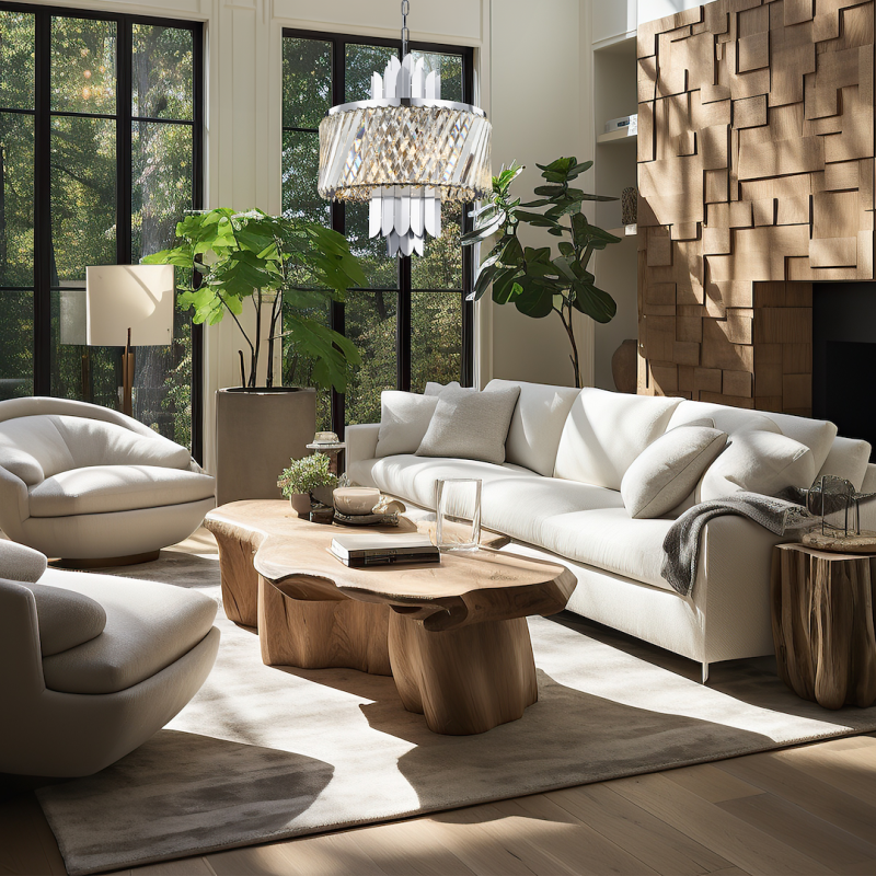 Kronleuchter MARGOT CHROME 6xE14