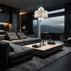 Chandelier MARGOT CHROME 6xE14