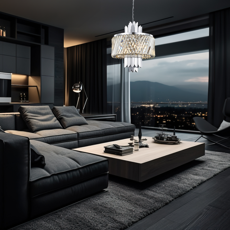 Chandelier MARGOT CHROME 6xE14