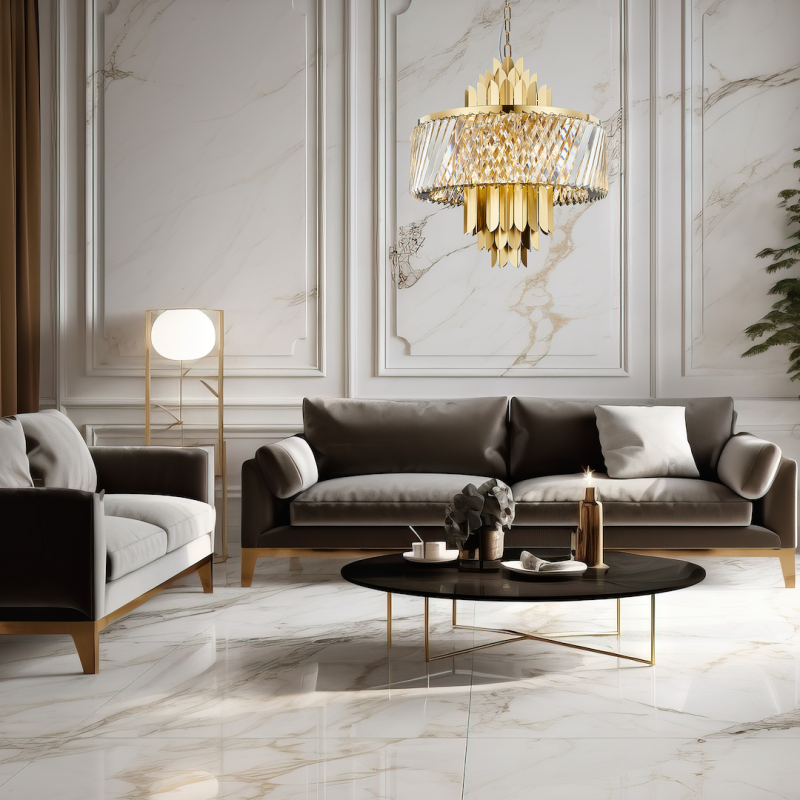 Люстра MARGOT GOLD 9xE14