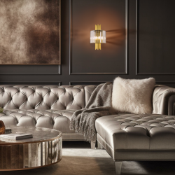 MARGOT GOLD Wall Light 2xE14