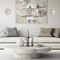 Aplique MARGOT CHROME 2xE14