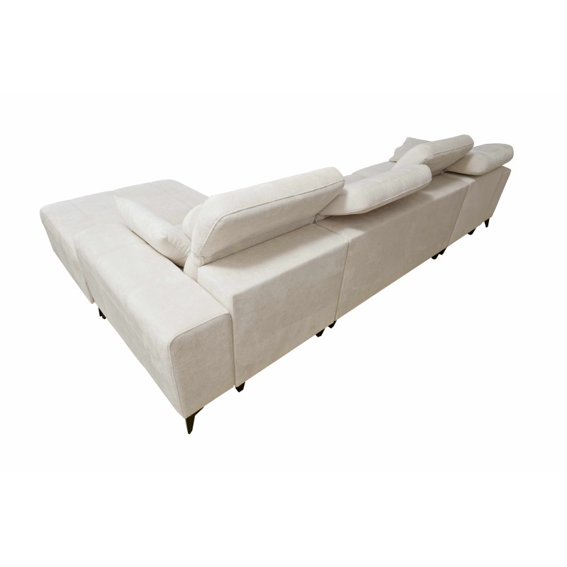 Ecksofa Ballagio XII Mix mit Schlaffunktion und Relax - Flechtnetz, Spring 1110