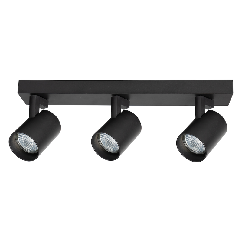 Volf Spot Black Fixture 3xGU10