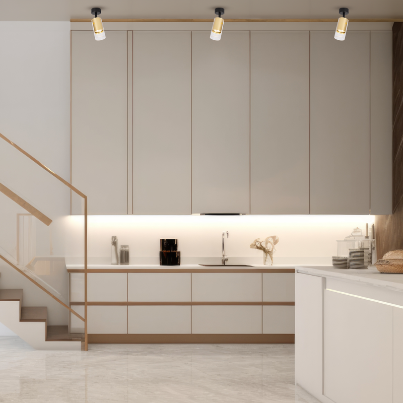 Ricky Spot Gold Fixture 1xGU10