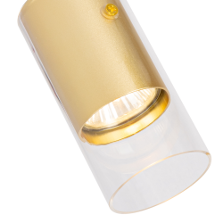 Ricky Track Gold Fixture 1xGU10