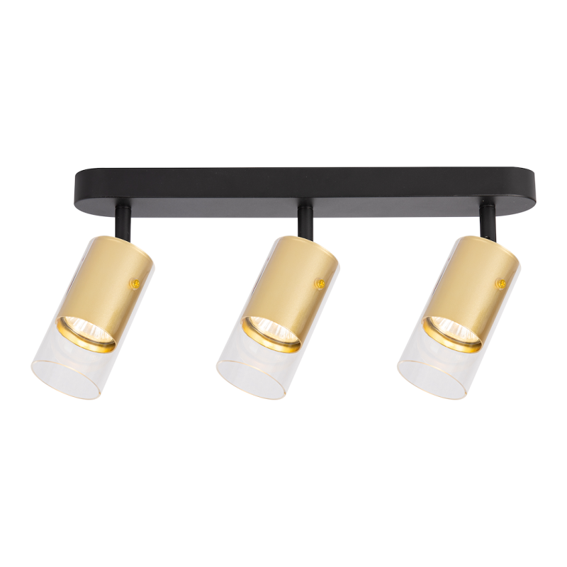 Ricky Gold Spot Fixture 3xGU10