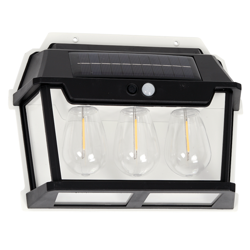 Solar Wall Light Filo Triple 3000K