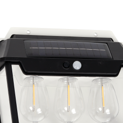 Сонячний настінний світильник Filo Потрійний 3000K